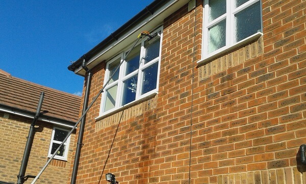 image of window cleaning newport